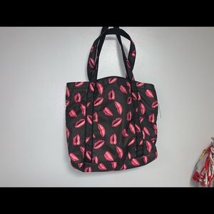 Adorable lips bag.